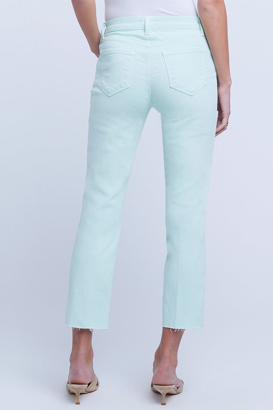 L'AGENCE-Sada High Rise Crop Slim Jean-