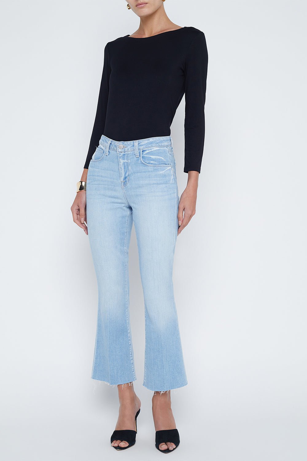 L'AGENCE-Kendra Flare Jeans - Olympia-