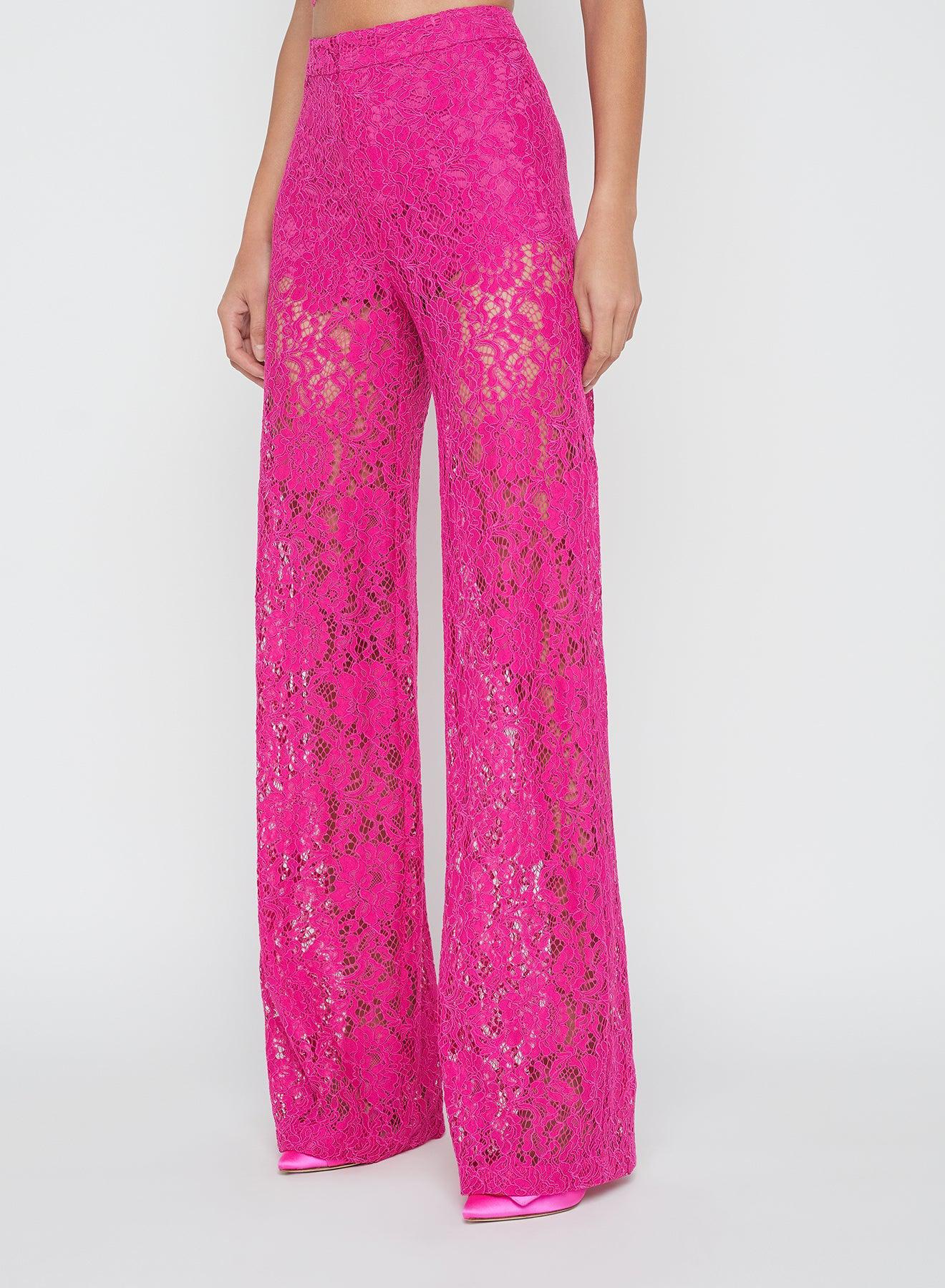 Livvy Trouser - Light Ruby-LT RUBY-2-CLOTHINGPANTEVENING-L'AGENCE