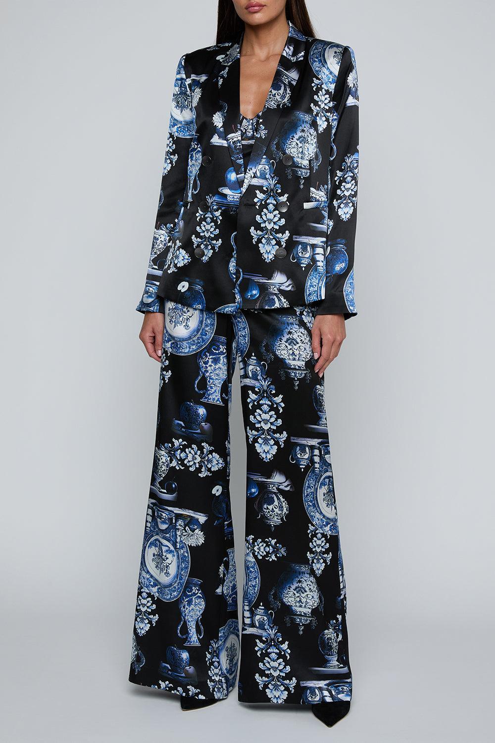 Pilar Wide Leg Pant-BLUE-2-CLOTHINGPANTWIDE LEG-L'AGENCE