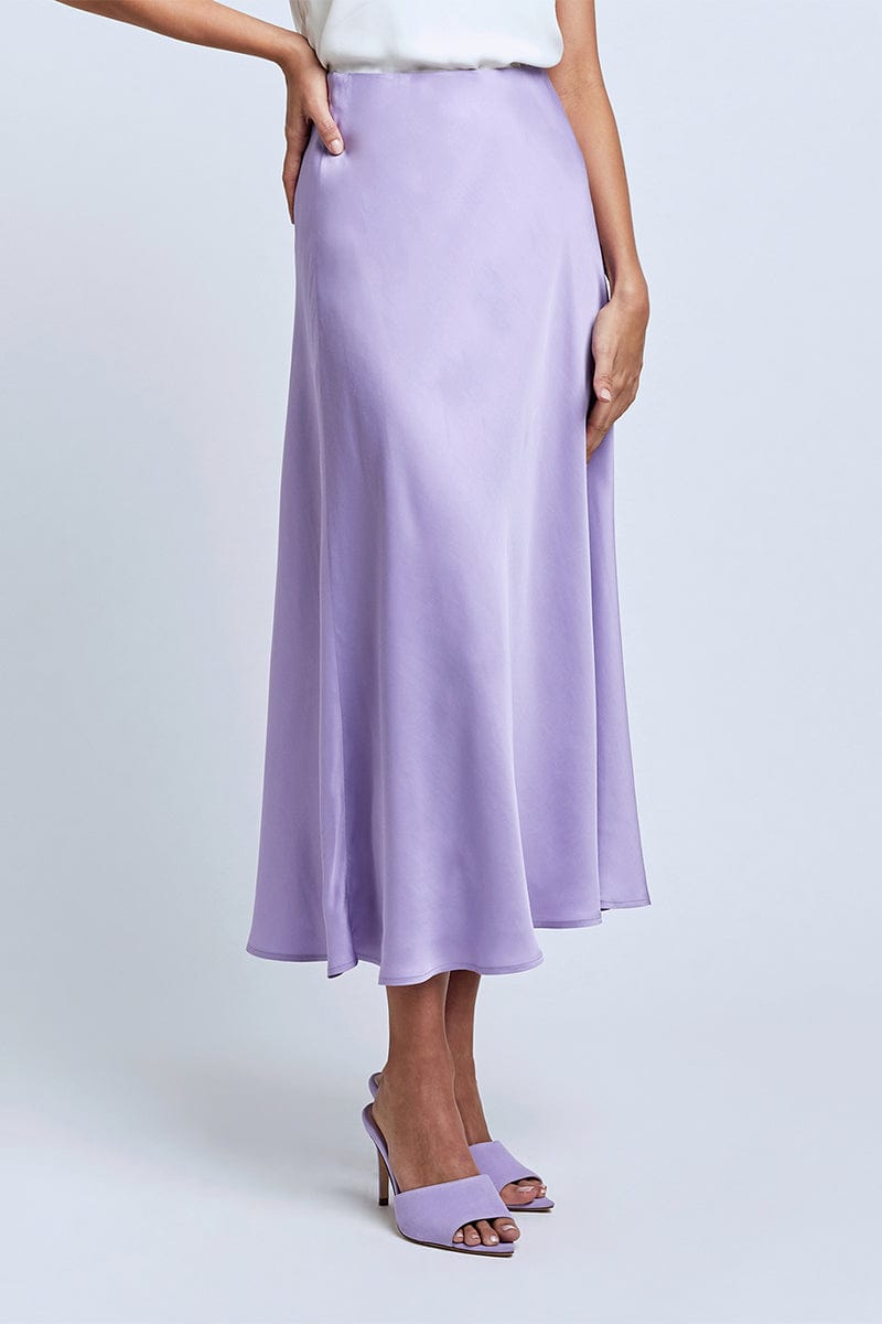 L'AGENCE-Clarisa Bias Midi Skirt-