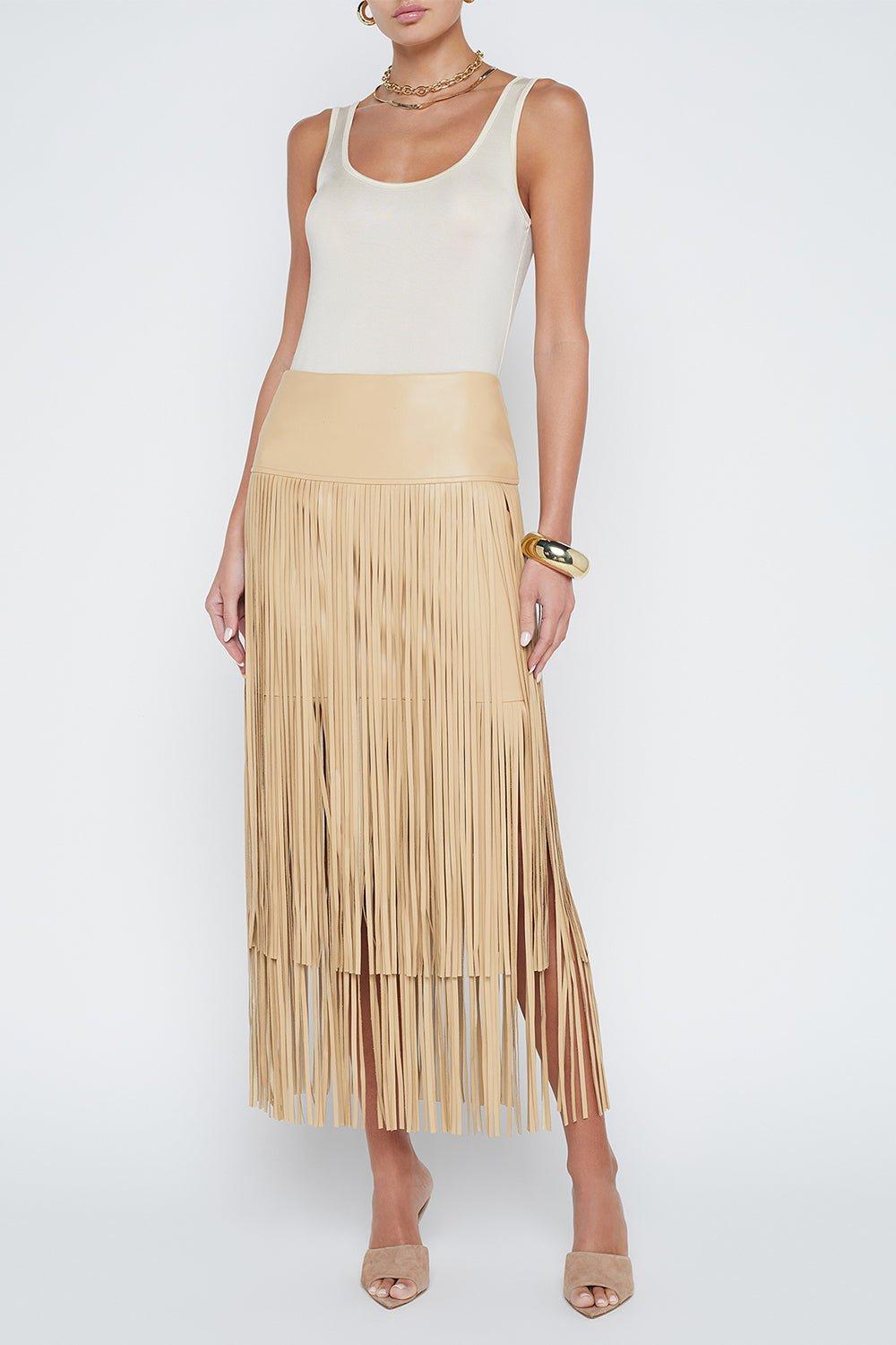 L'AGENCE-Karolina Skirt - Croissant-