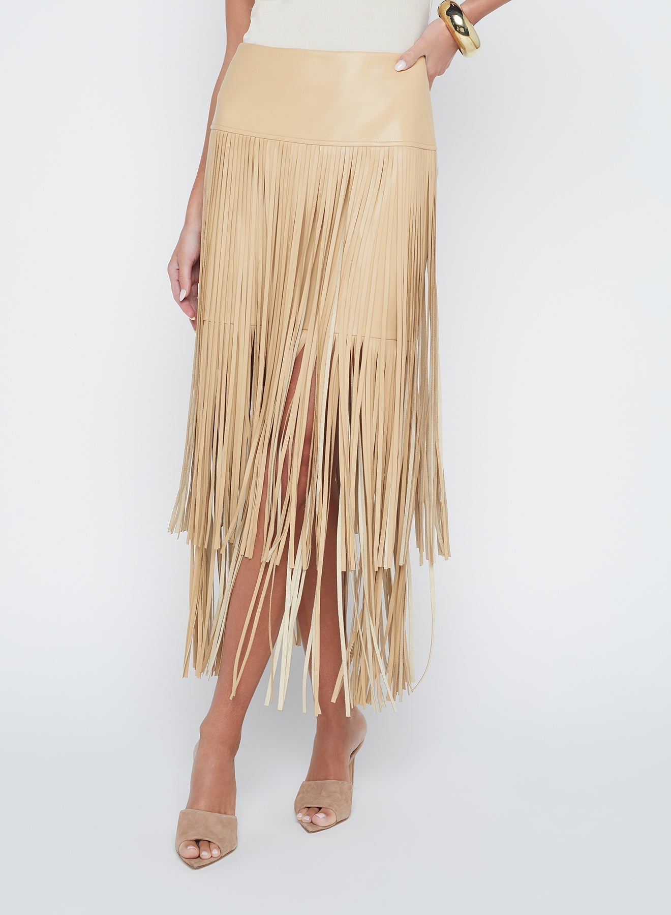 L'AGENCE-Karolina Skirt - Croissant-