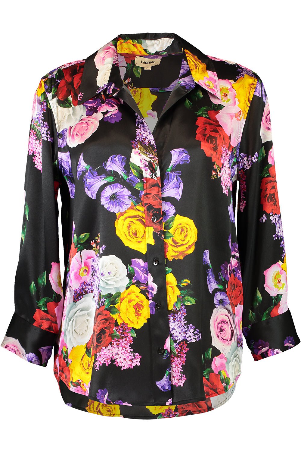 L'AGENCE-Dani Blouse - Mixed Roses-