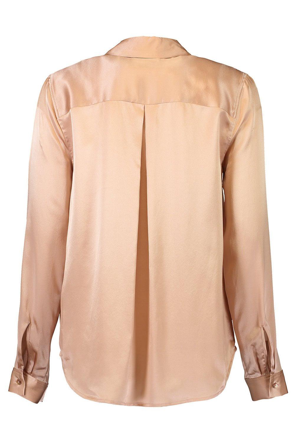 L'AGENCE-Tyler Blouse - Dusty Pink-