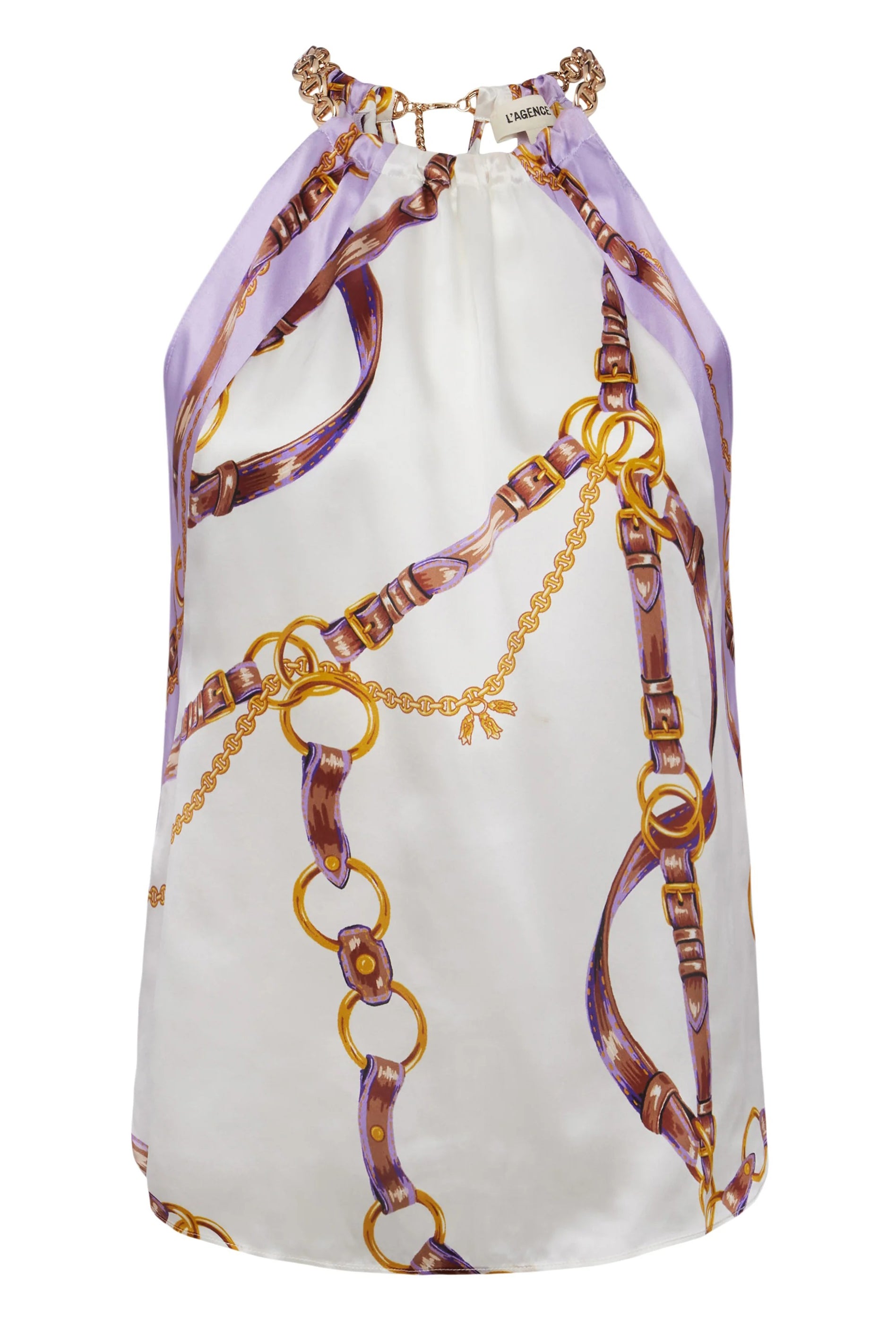 L'AGENCE-Tillie Scarf Top-