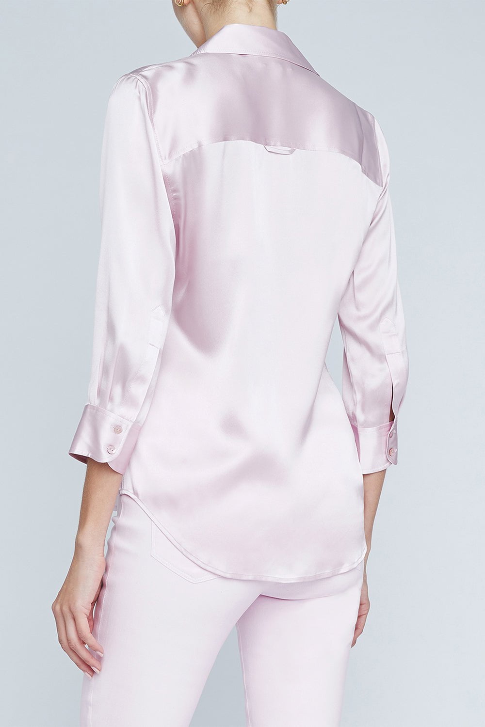 L'AGENCE-Dani Blouse - Lilac Snow-