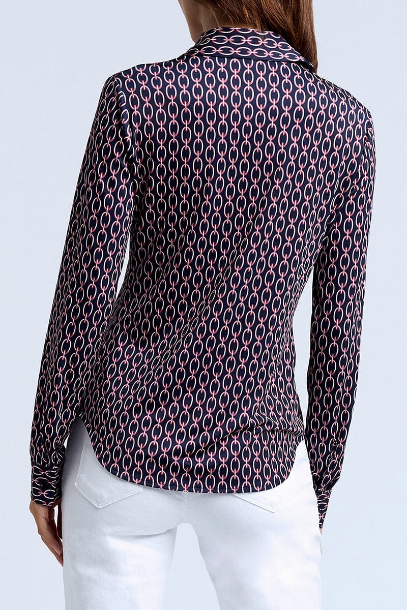 L'AGENCE-Harmony Long Sleeve Blouse-