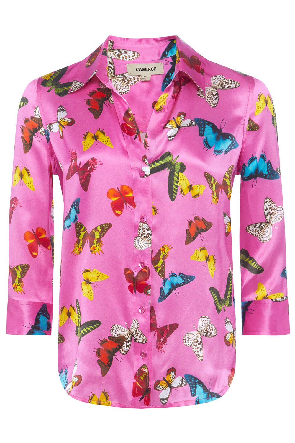 L'AGENCE-Dani Blouse - Sugar Plum Butterflies-