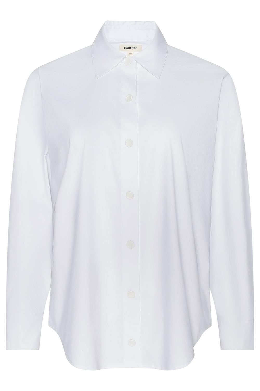 Rylie Shirt-WHITE-XS-CLOTHINGTOPBLOUSE-L'AGENCE