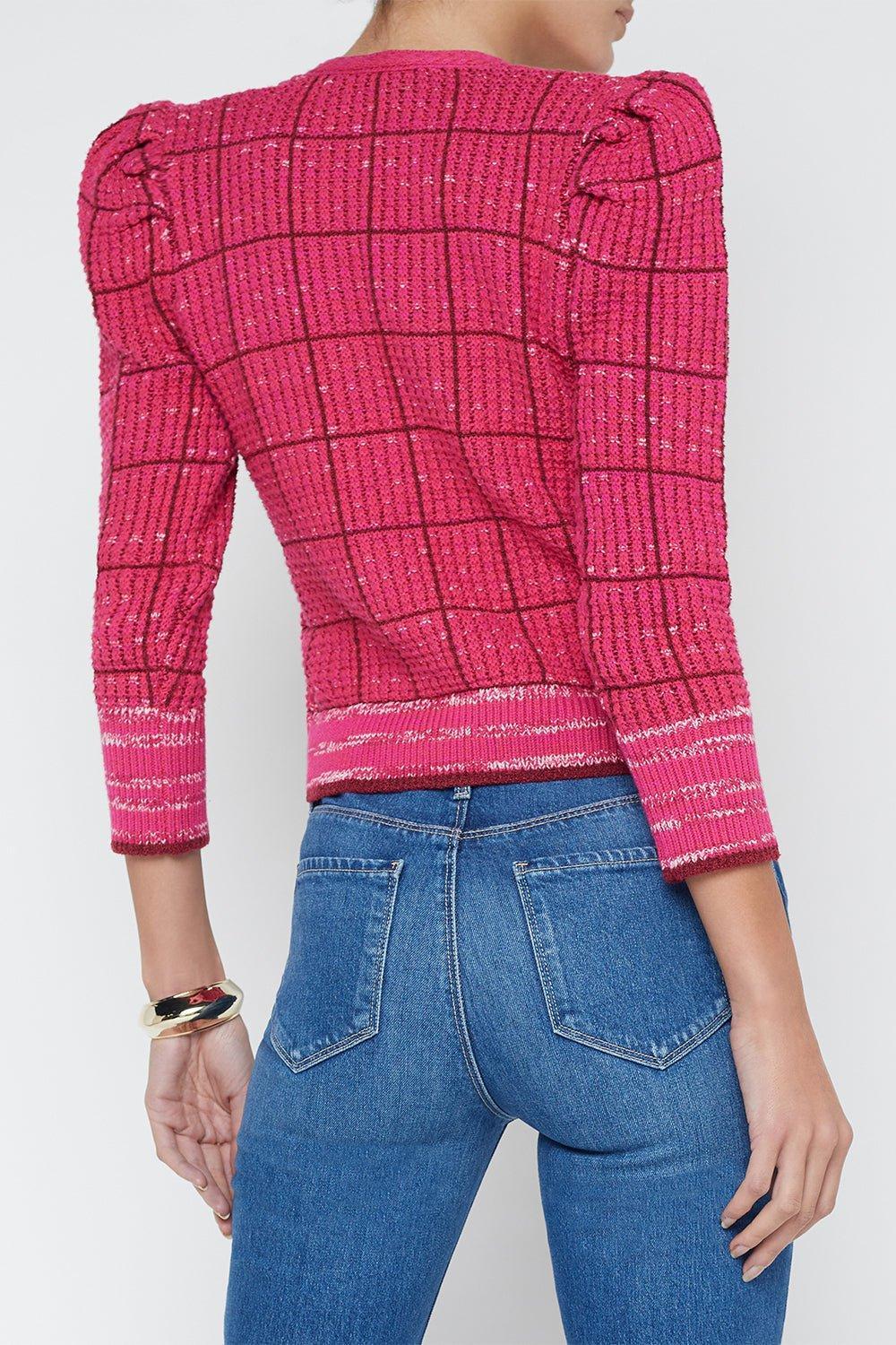 L'AGENCE-Jenni Cardigan - Pink Multi-