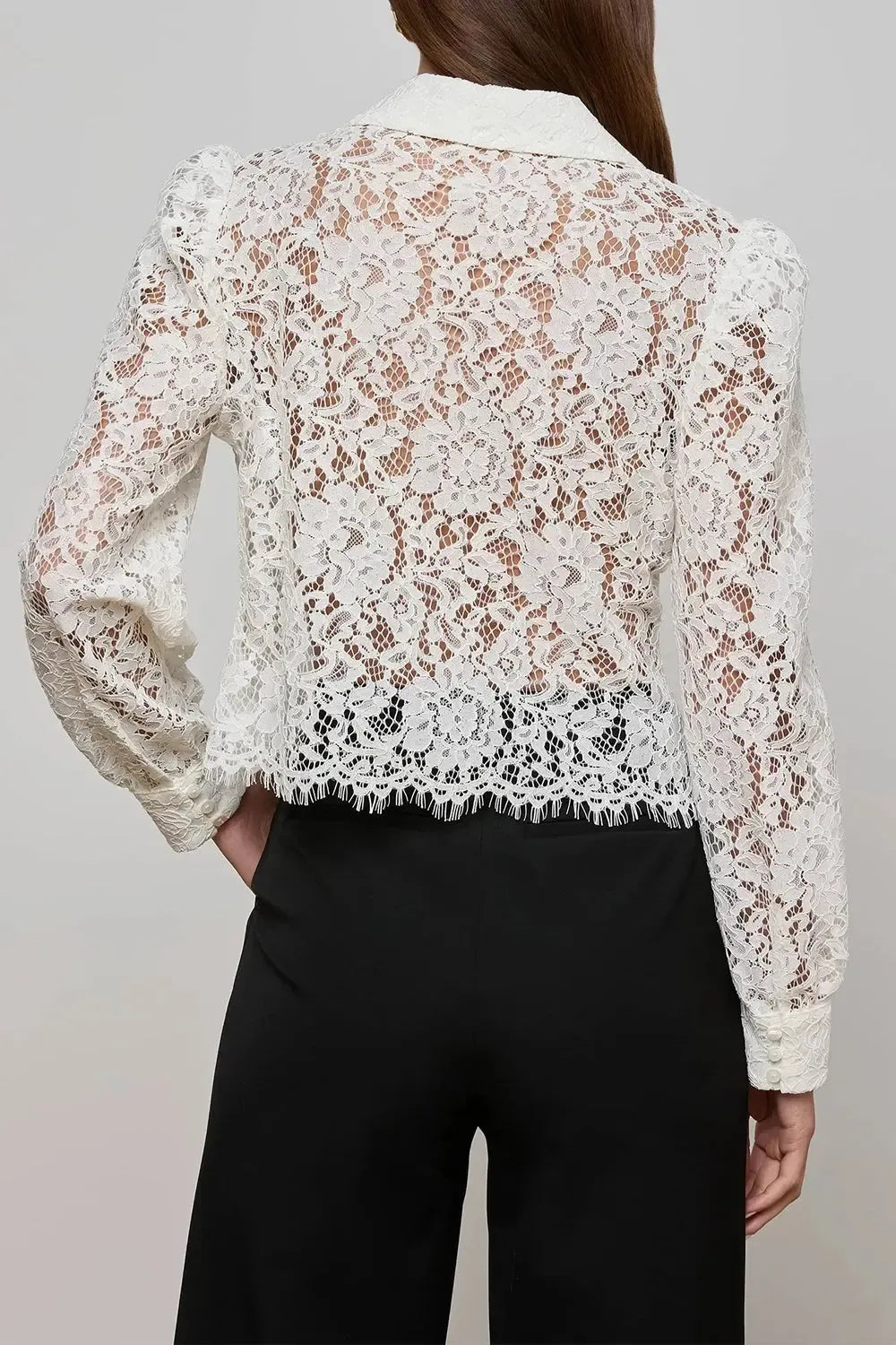 Anita Lace Top-IVORY-XS-CLOTHINGTOPKNITS-L'AGENCE