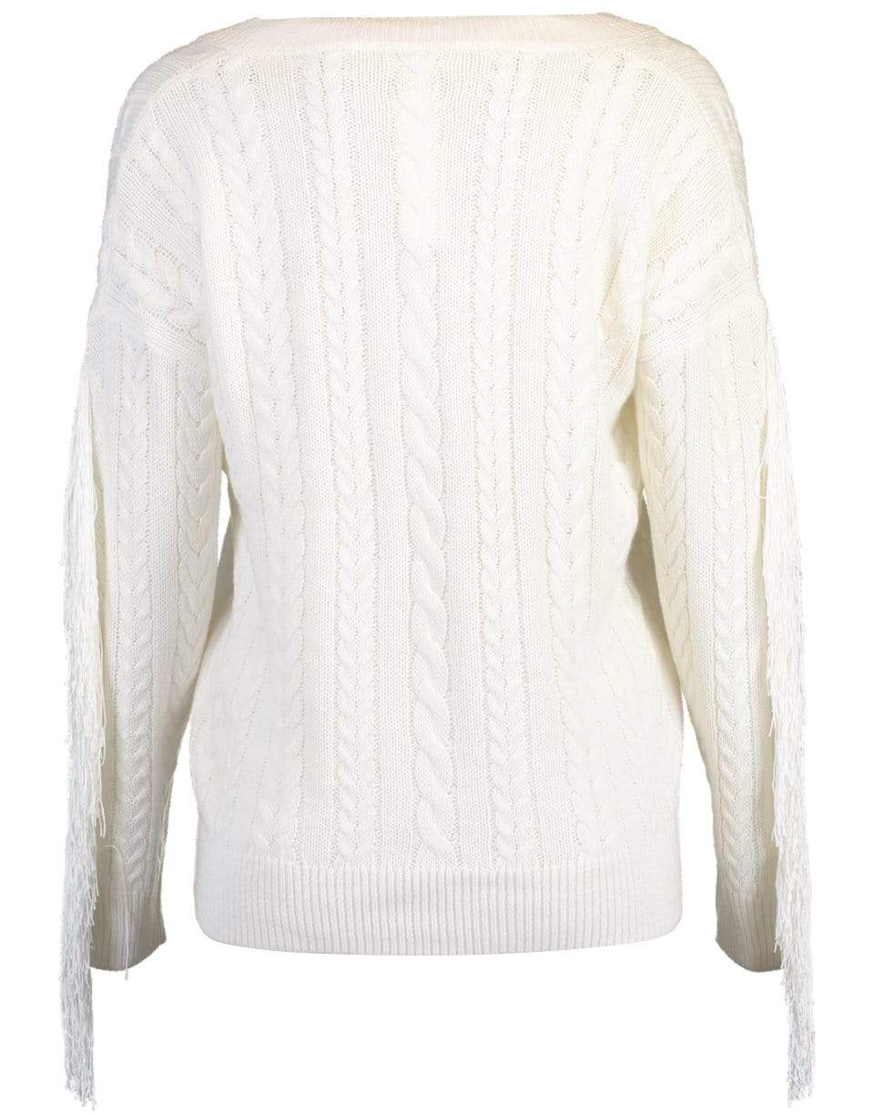 L'AGENCE-Savanah Fringed Sweater-