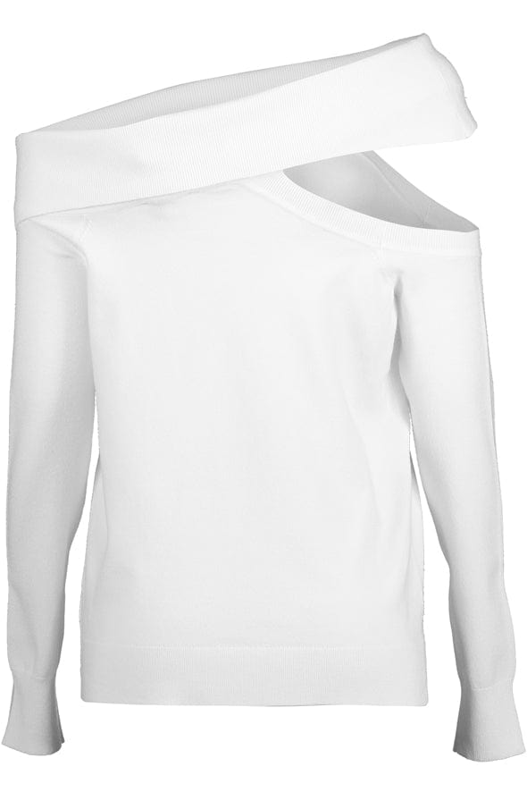 L'AGENCE-Minnie Off Shoulder Sweater-