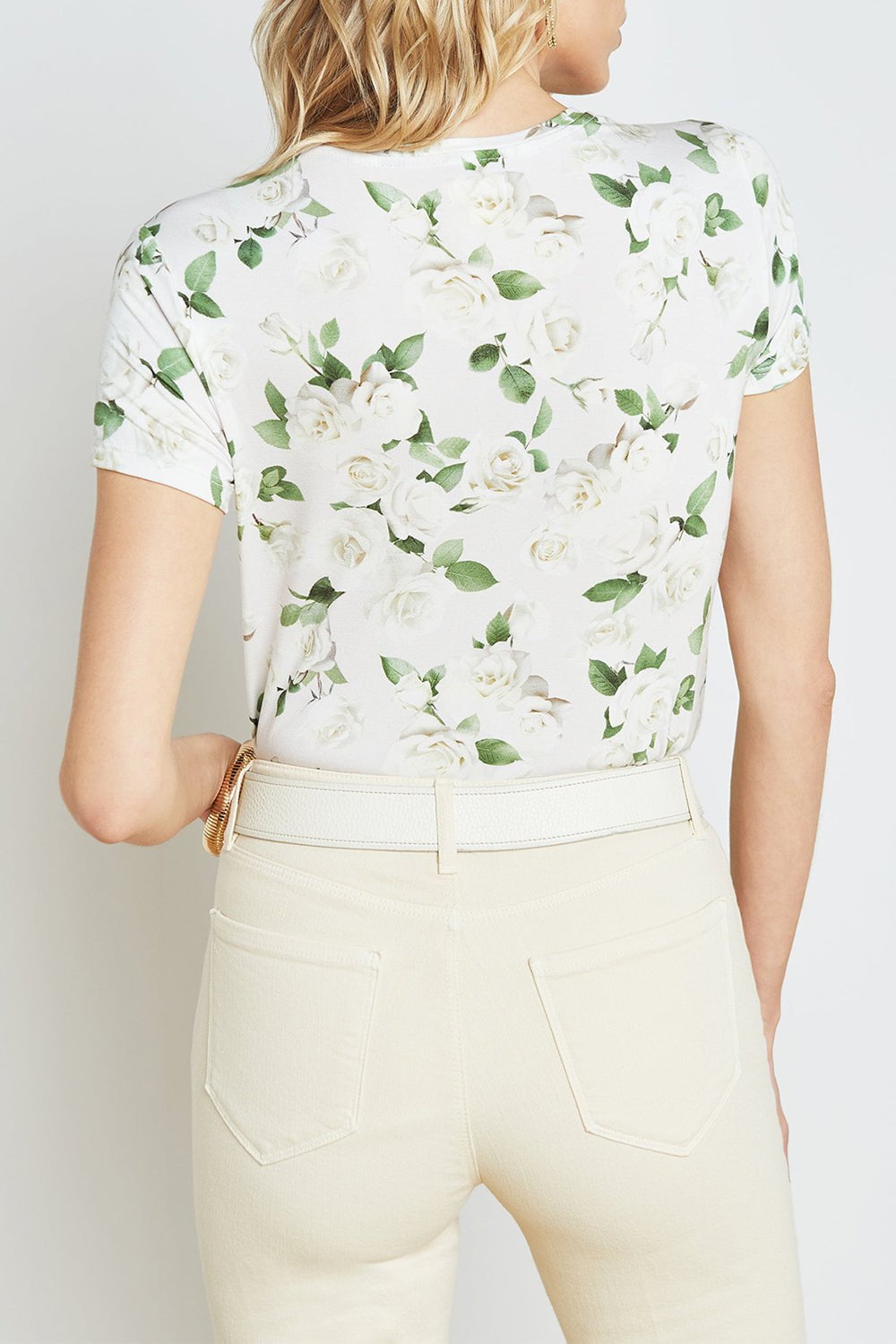 L'AGENCE-Ressi Tee - Soft Floral-