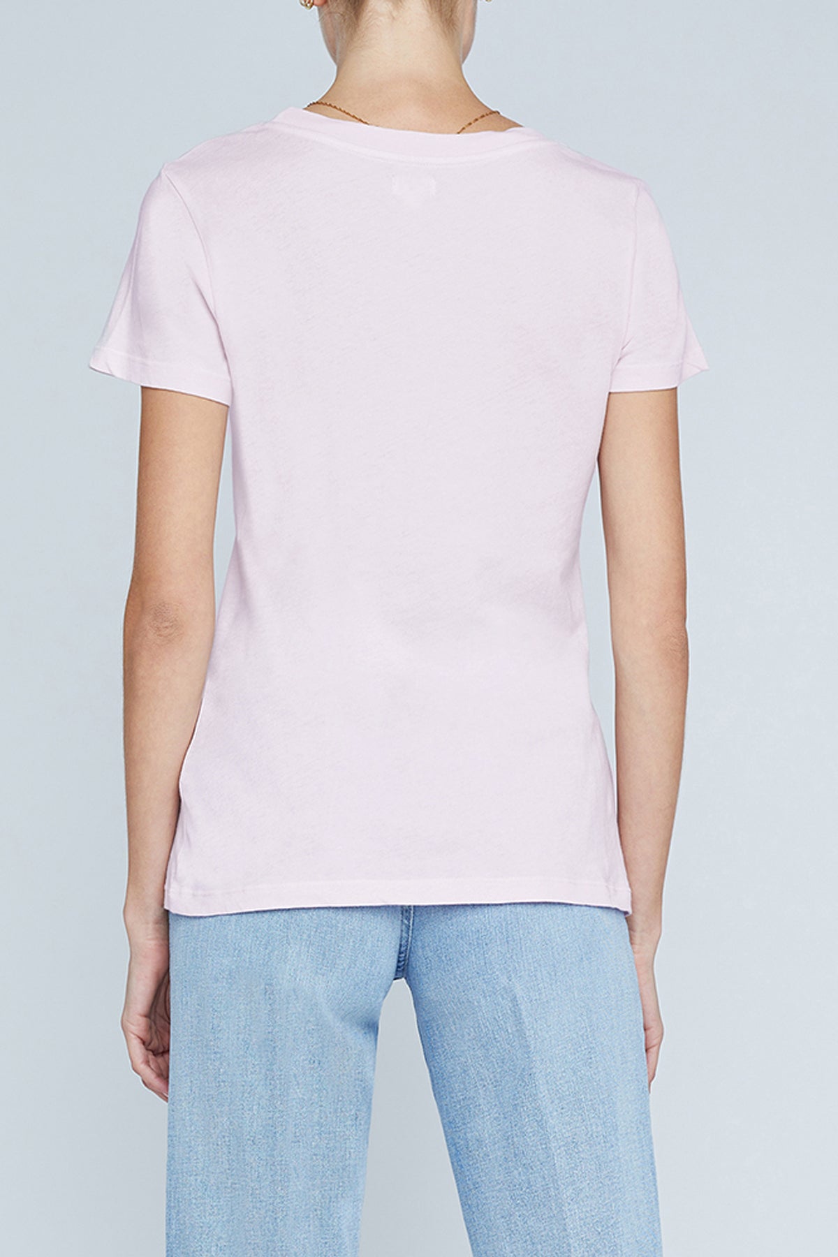 L'AGENCE-Cory Tee - Lilac Snow-