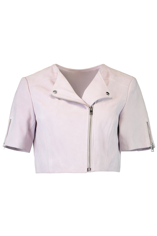 Kirsi Cropped Jacket - Lilac
