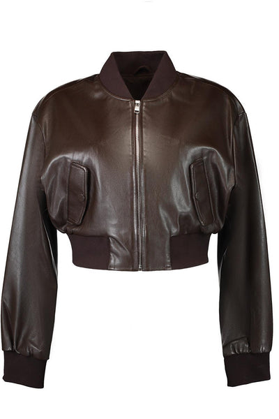 aLORS paris Blouson【Gabi-ガビ-】DarkBrown 0 lamarque-clothingjacketcasual-