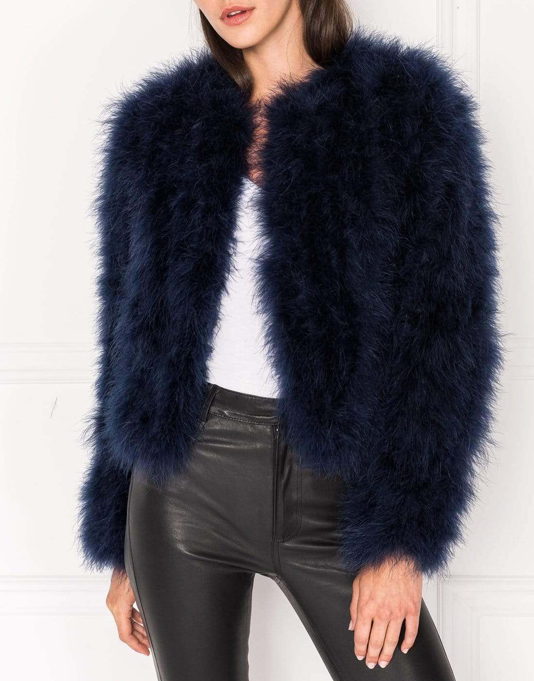 LAMARQUE-Deora Feather Jacket-