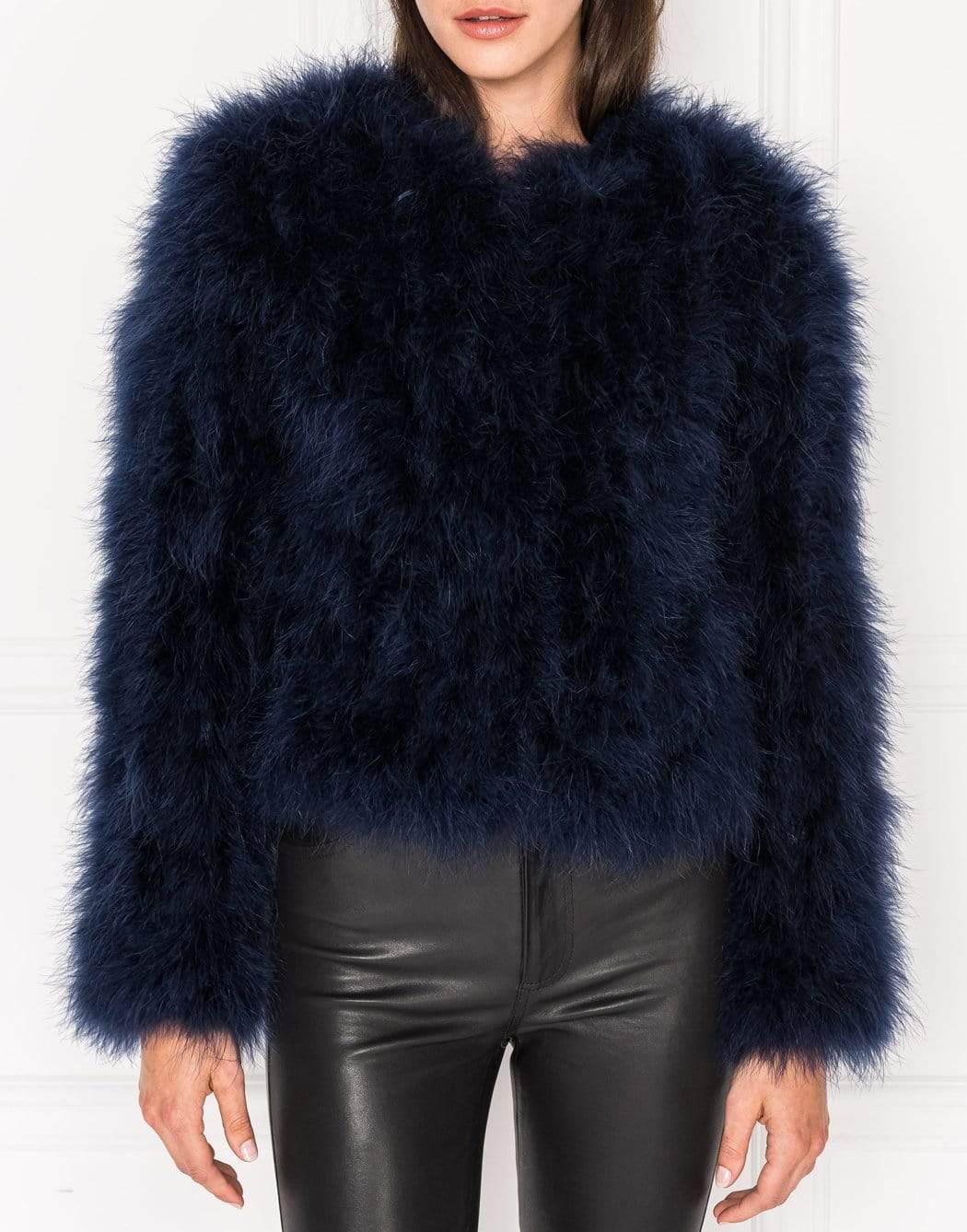 LAMARQUE-Deora Feather Jacket-