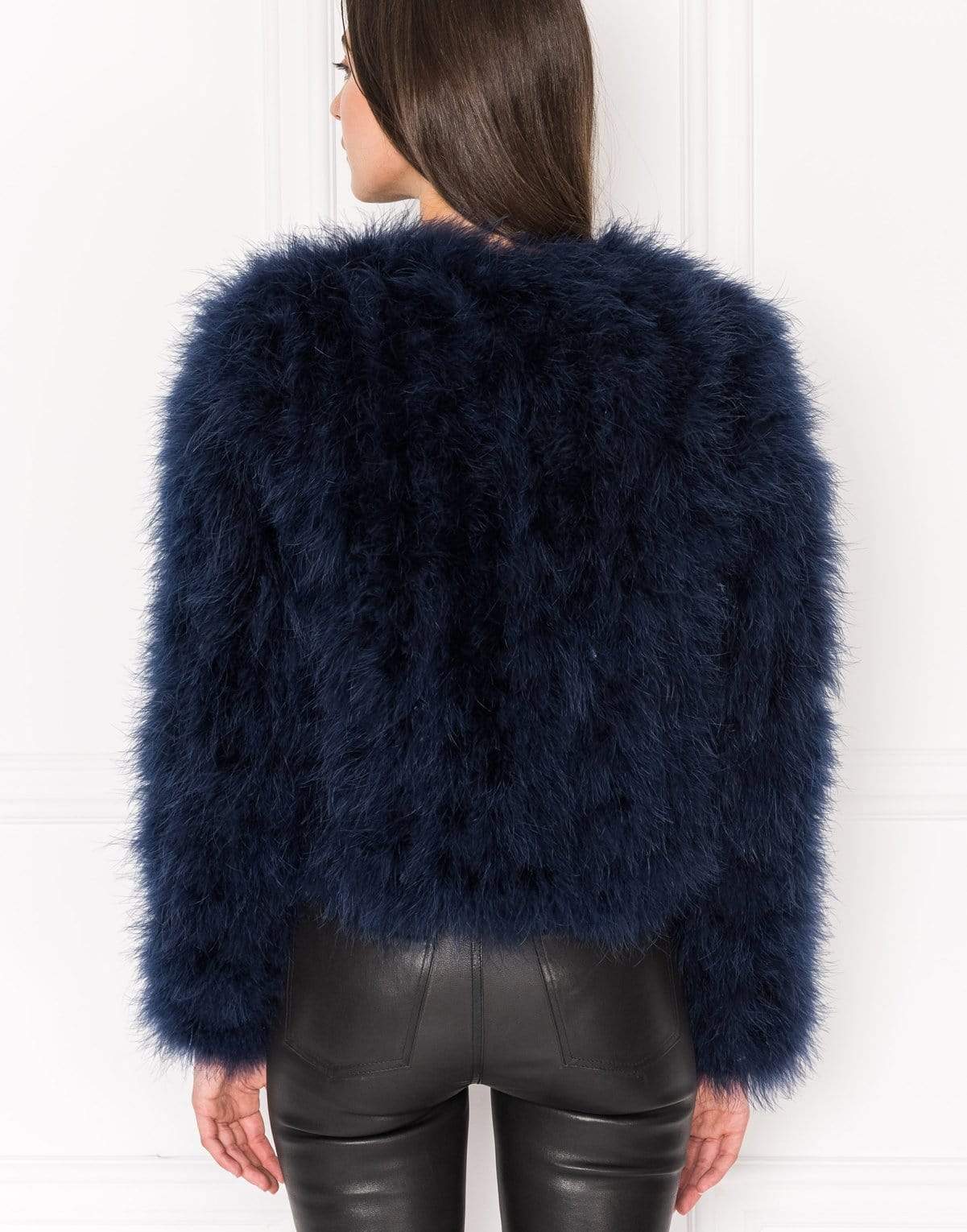 LAMARQUE-Deora Feather Jacket-