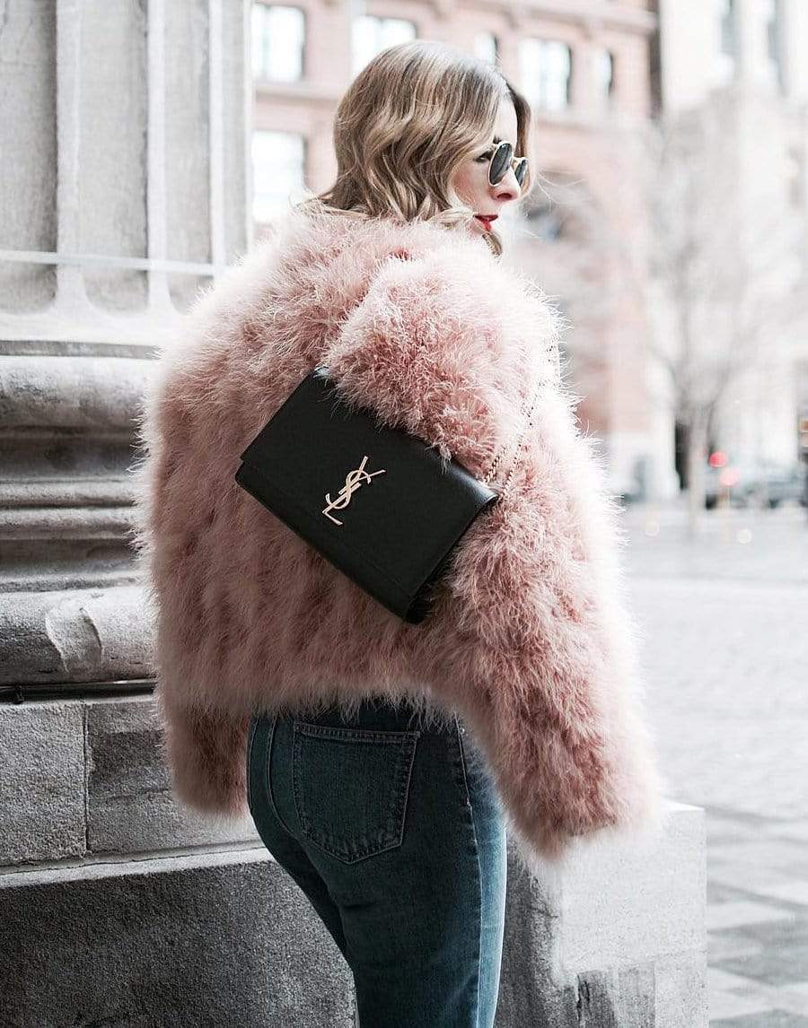 LAMARQUE-Deora Feather Jacket-