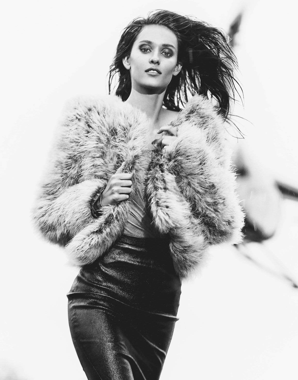 LAMARQUE-Deora Feather Jacket-