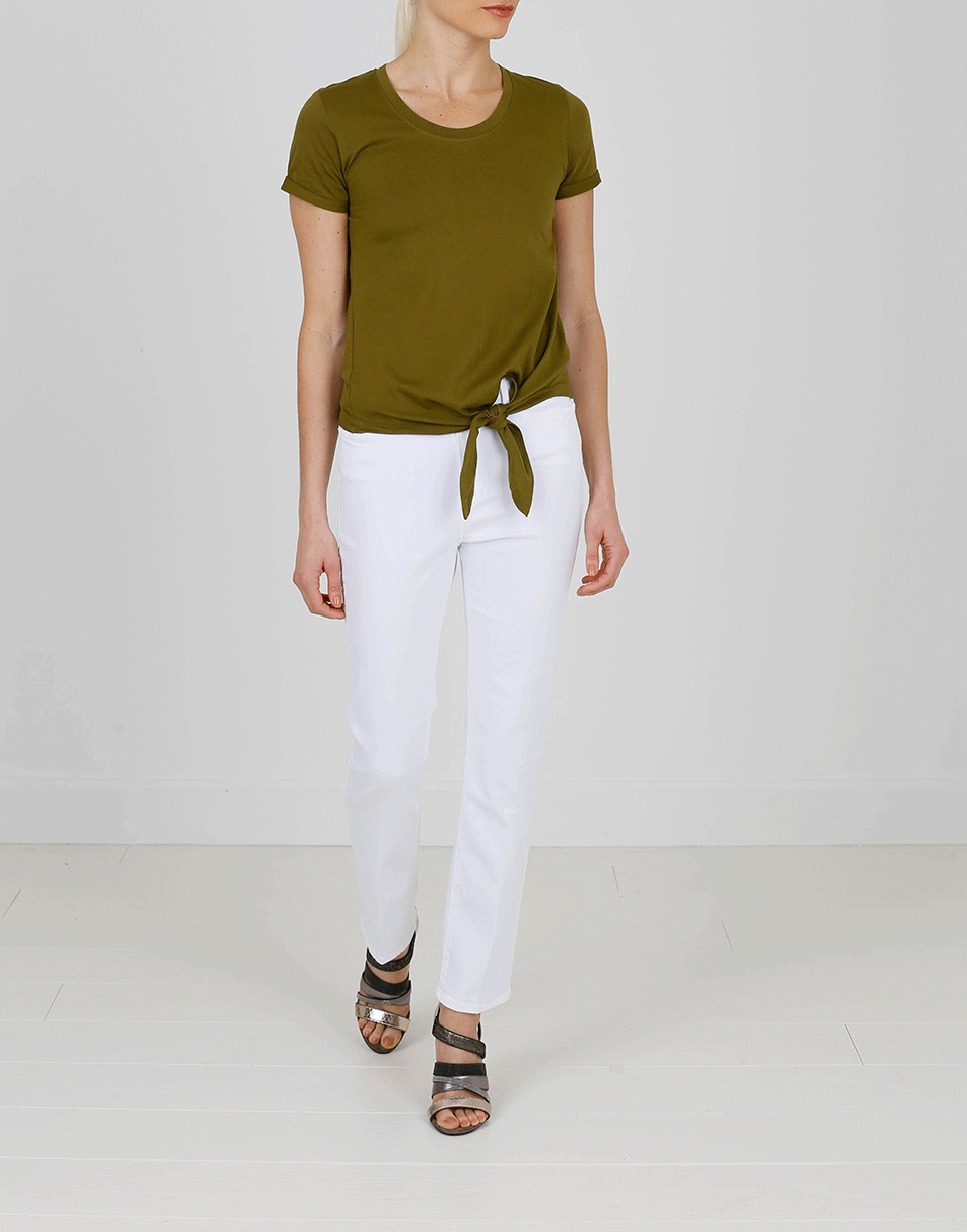 LAMARQUE-Fenia Tie Front Tee-