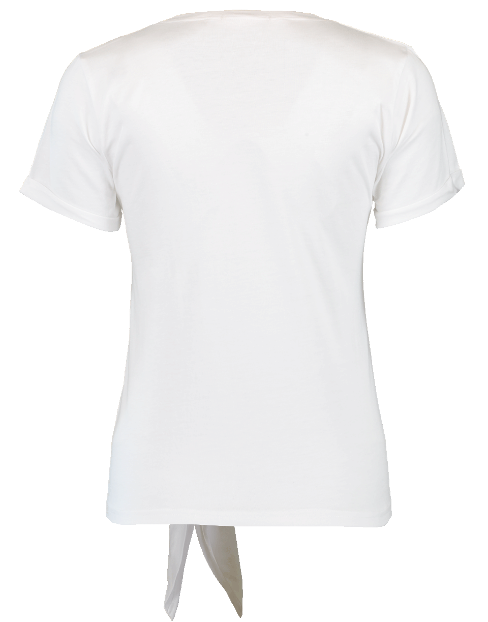 LAMARQUE-Tie Front Tee-