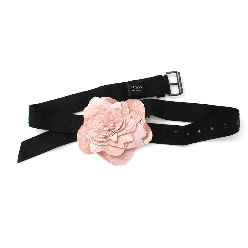 LANVIN-Flower Belt-