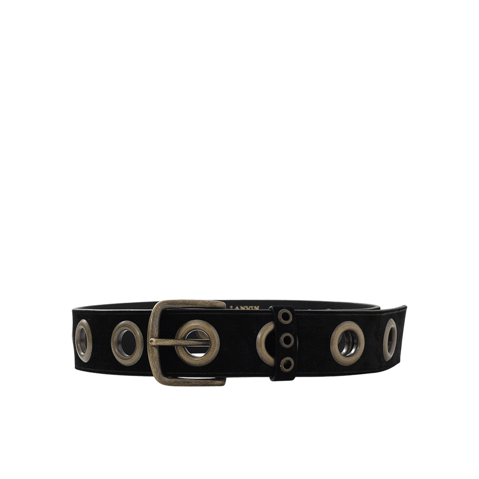 LANVIN-Large Grommet Classique Belt-
