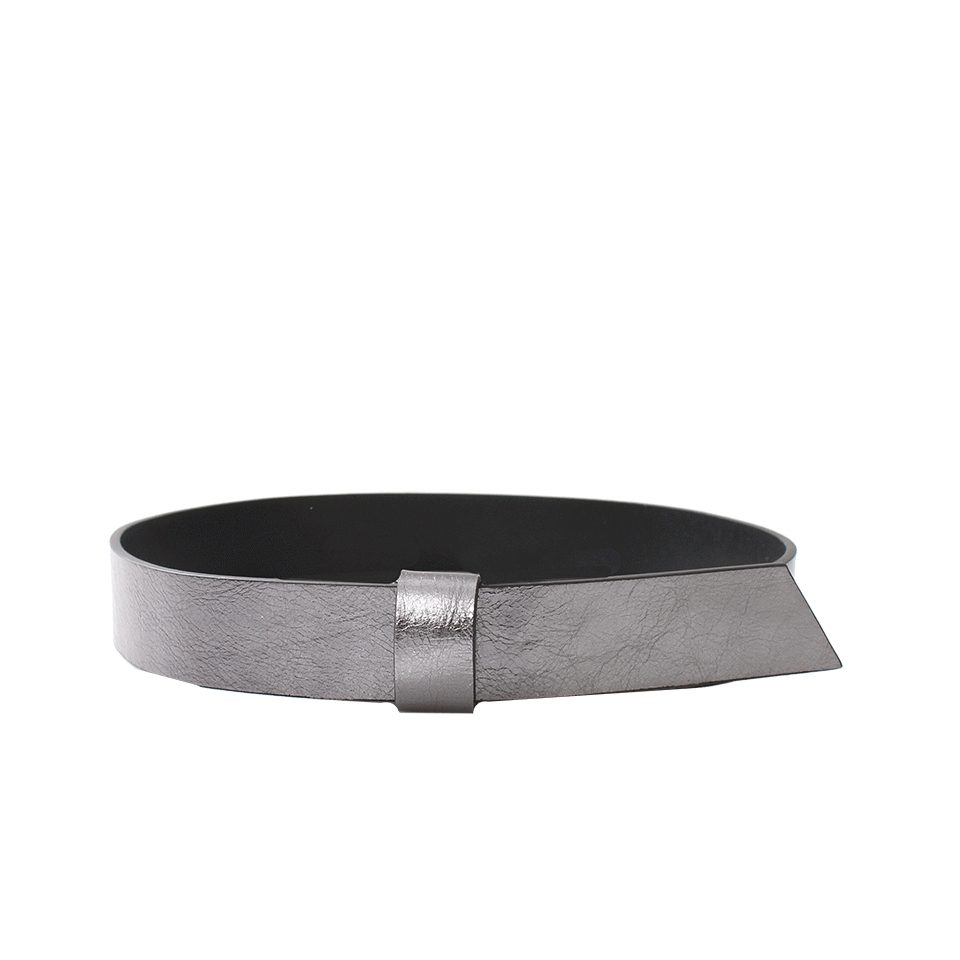 LANVIN-Metallic Belt-