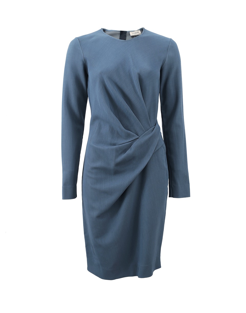 LANVIN-Ruched Dress-