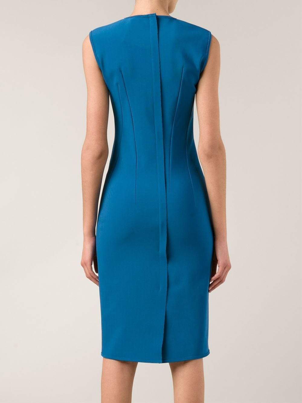 LANVIN-Seam Detail Sheath-