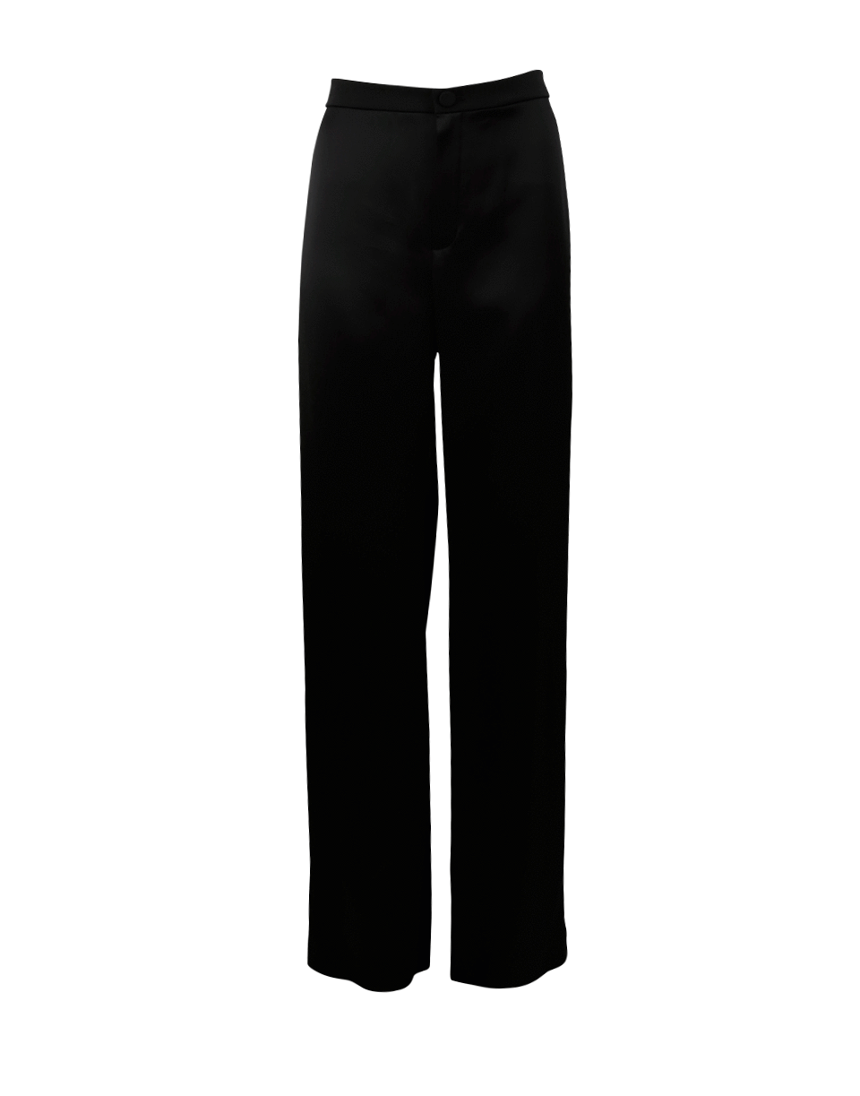 LANVIN-Side Stripe Wide Leg Pant-