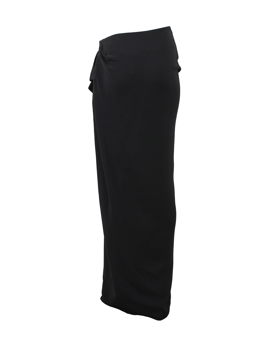 LANVIN-Long Skirt With Bow-