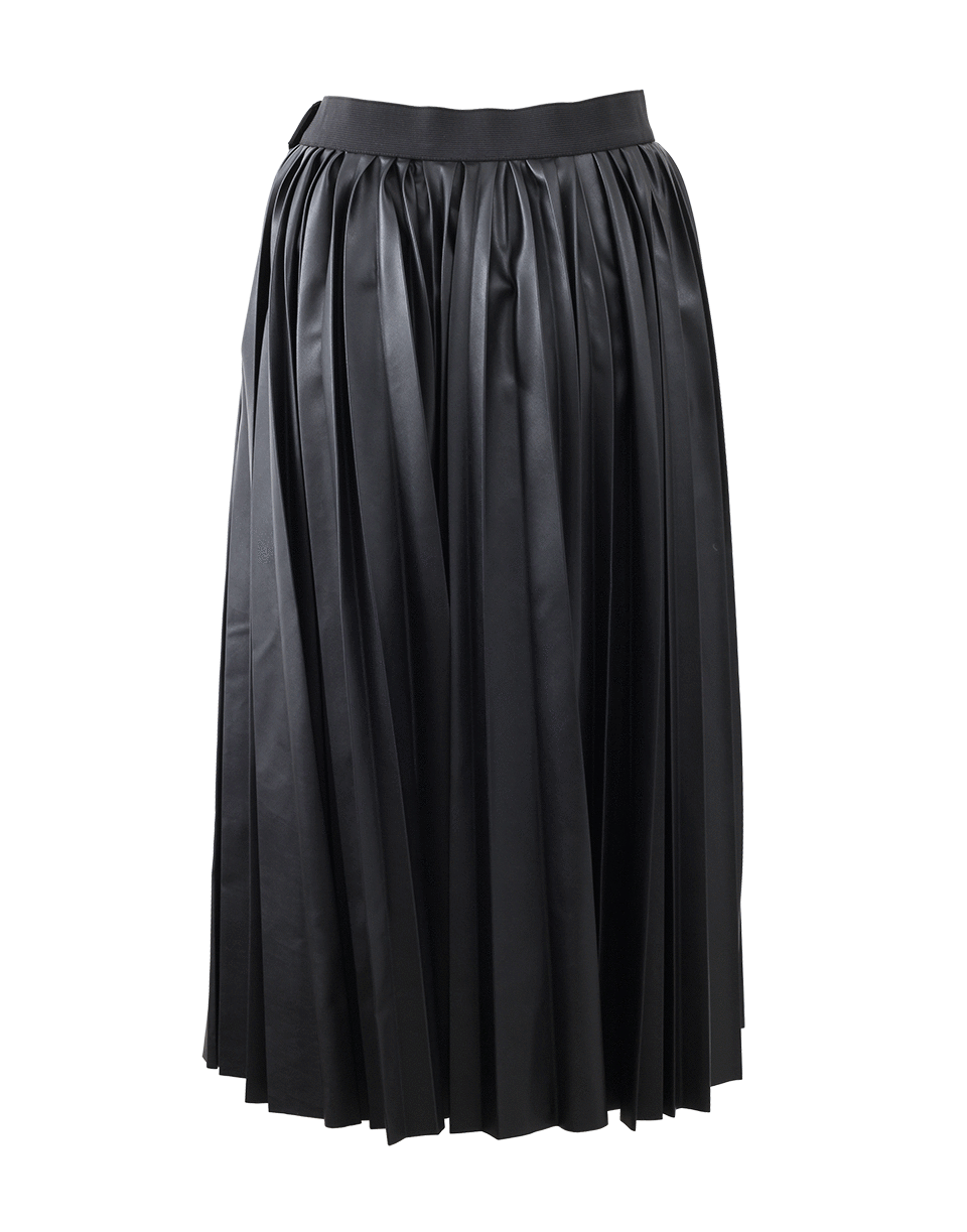 LANVIN-Sun Pleated Skirt-BLACK