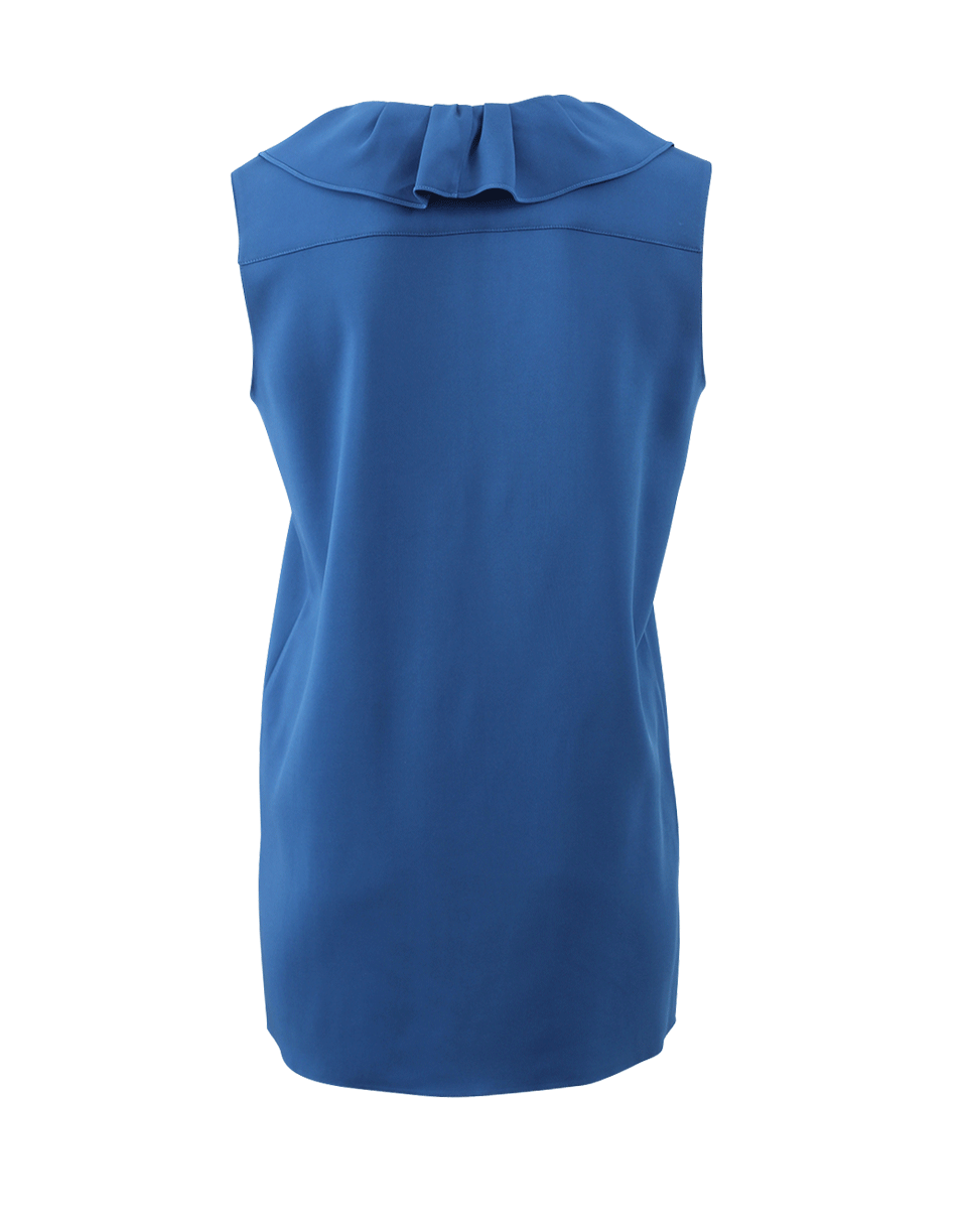 LANVIN-Ruffle Front Blouse-