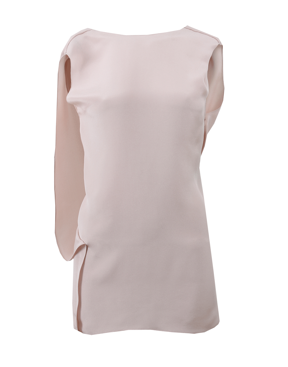 LANVIN-Draped Back Blouse-