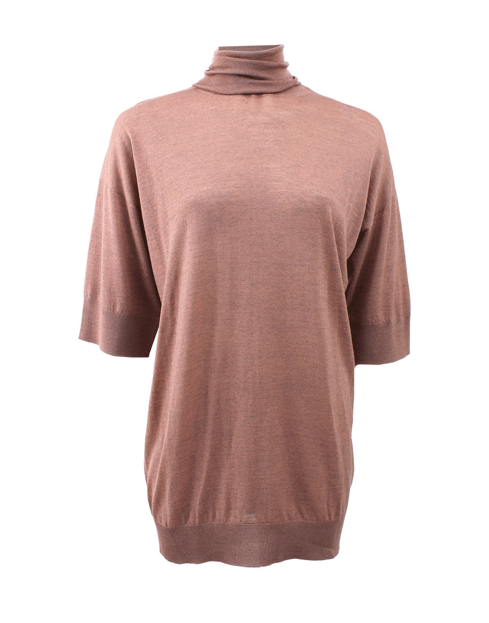 LANVIN-Loose Fit Turtleneck-