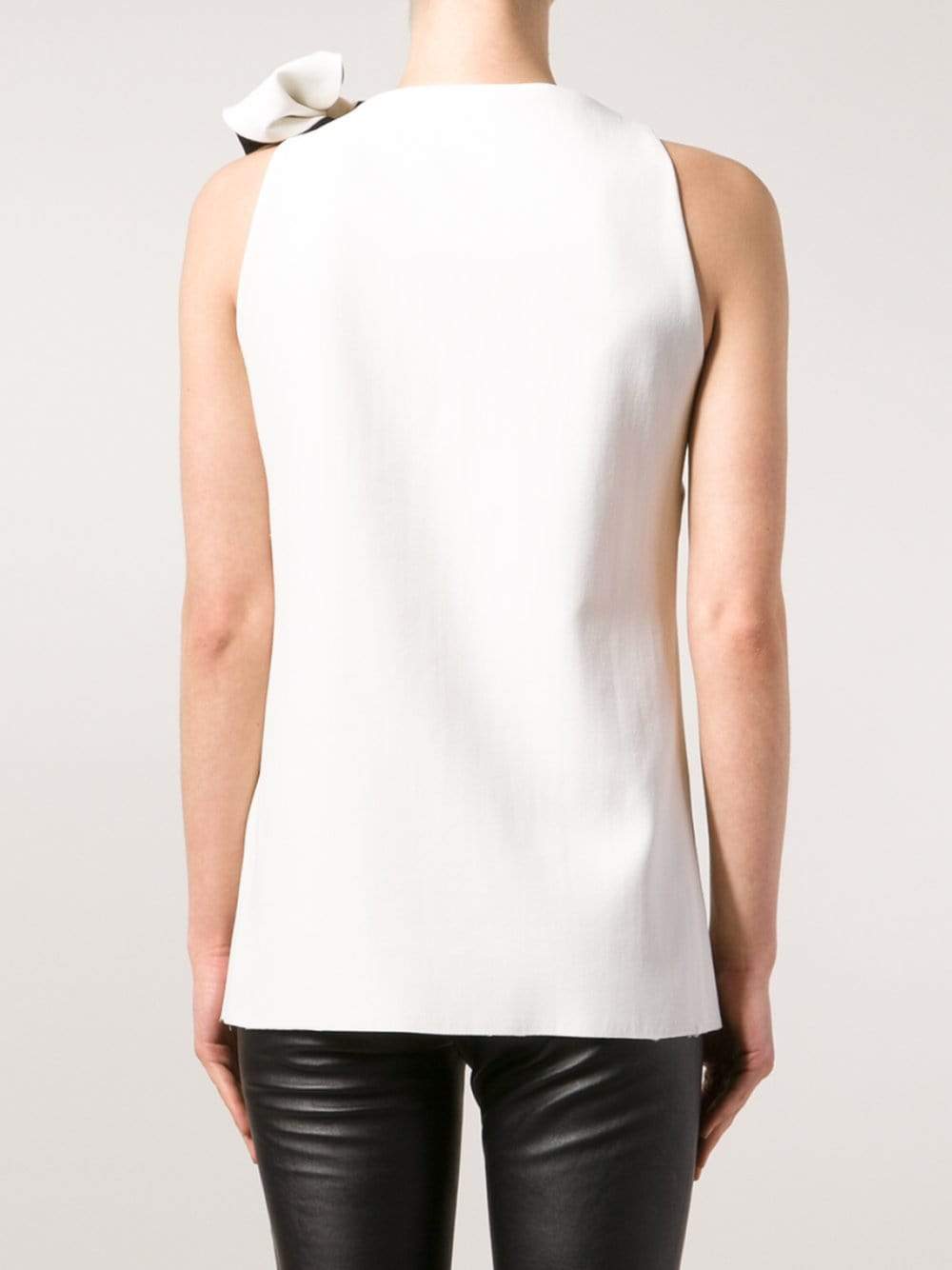 LANVIN-Bow Neck Top-