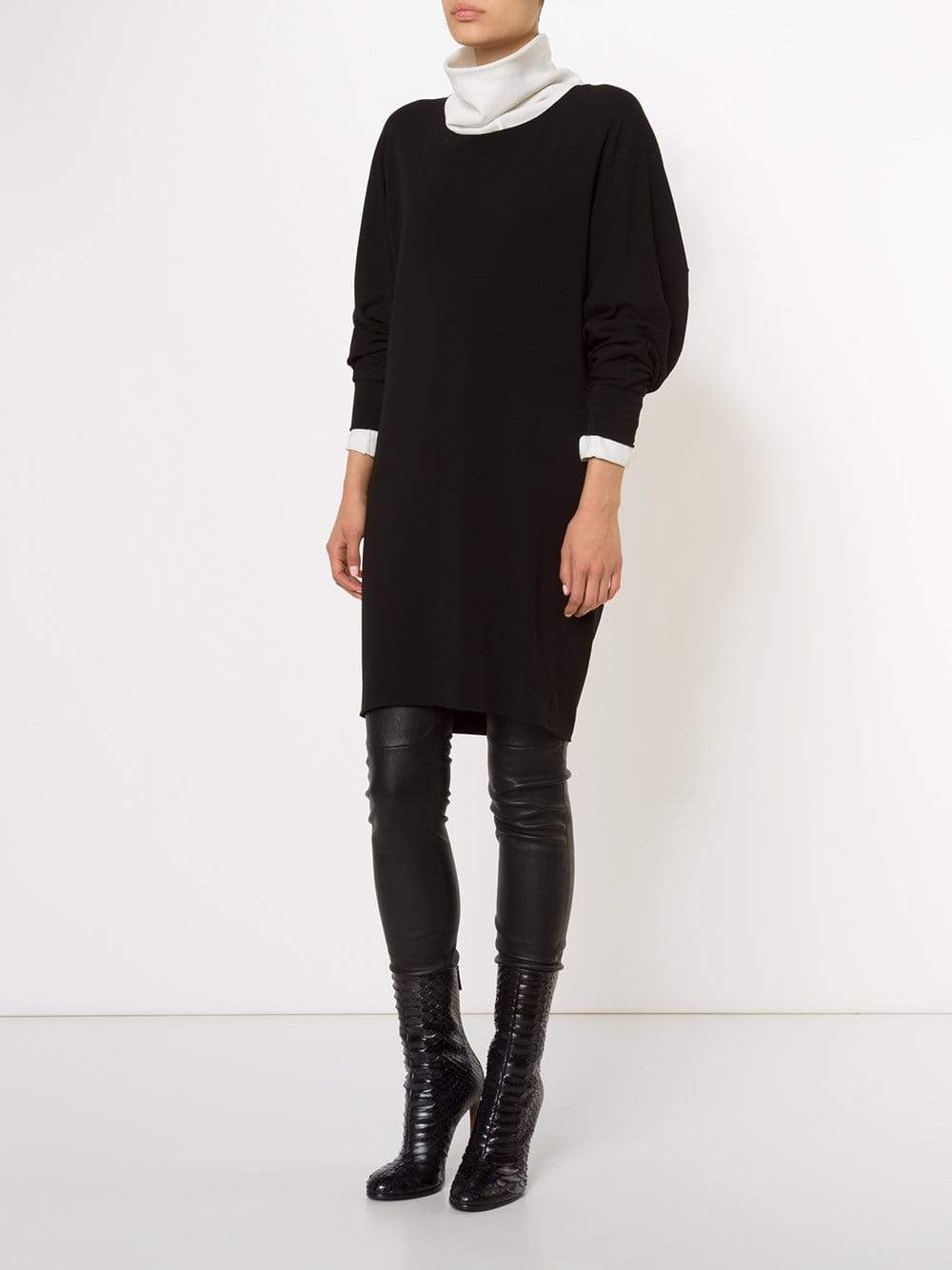 LANVIN-Dolman Sleeve Tunic Dress-