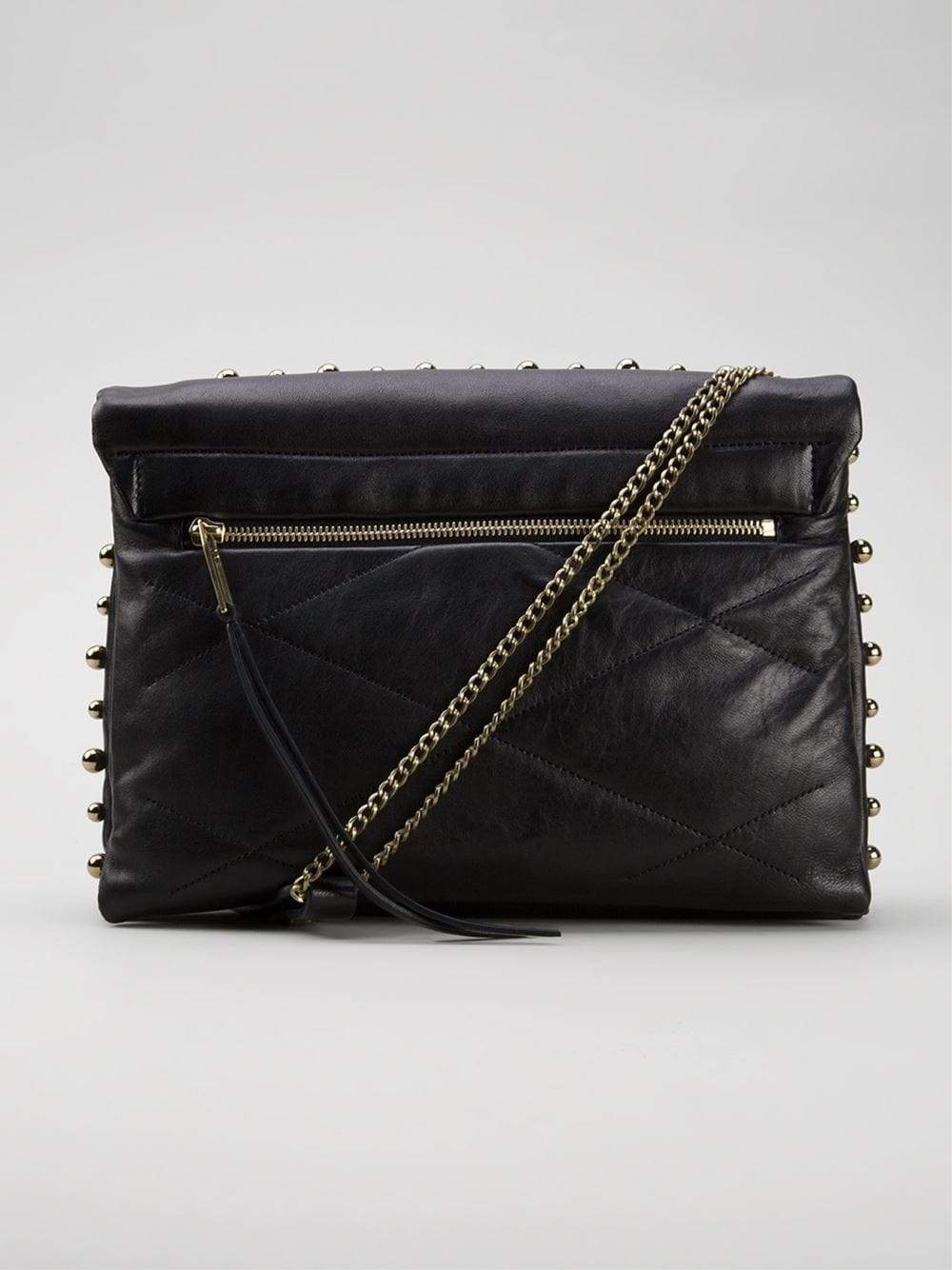 LANVIN-Sugar Medium Chain Bag-BLACK