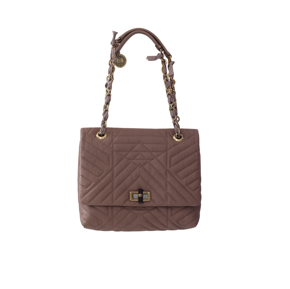 LANVIN-Happy Medium Bag-MASTIC