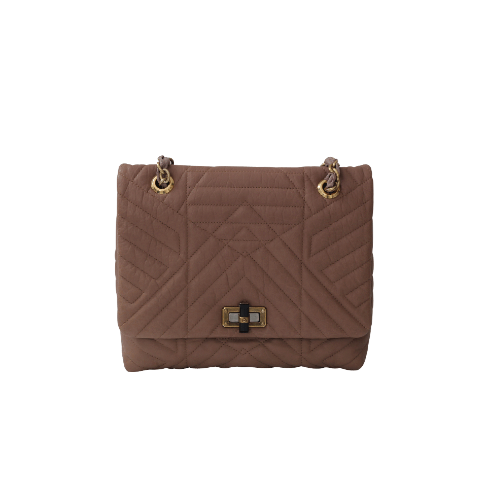 LANVIN-Happy Medium Bag-MASTIC