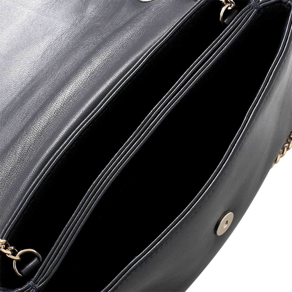 LANVIN-Mini Sugar Shoulder Bag-NAVY