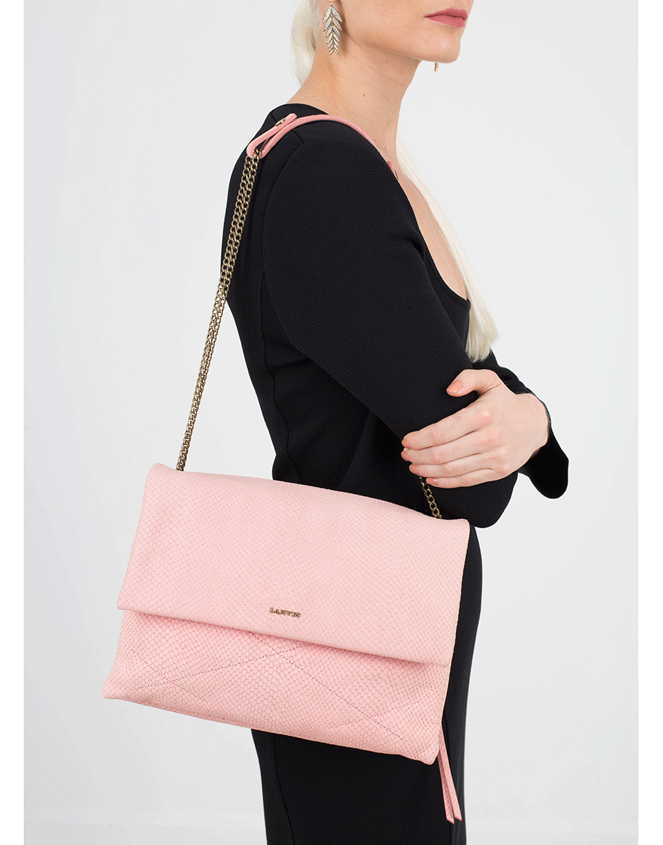 LANVIN-Medium Chain Sugar Bag-PINK
