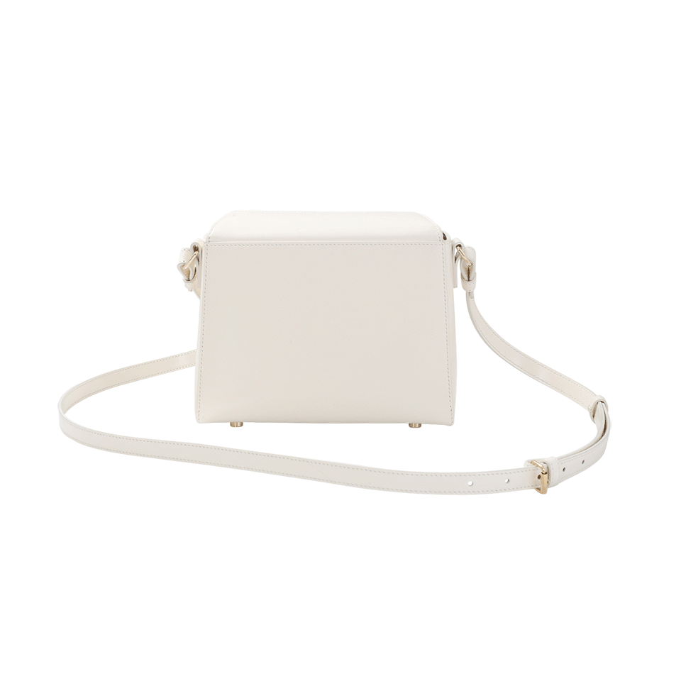 LANVIN-Mini Box Handbag-IVORY