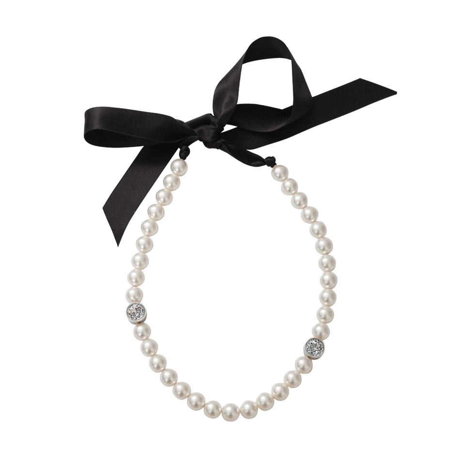 LANVIN-Azov Pearl Necklace-CRYSTAL