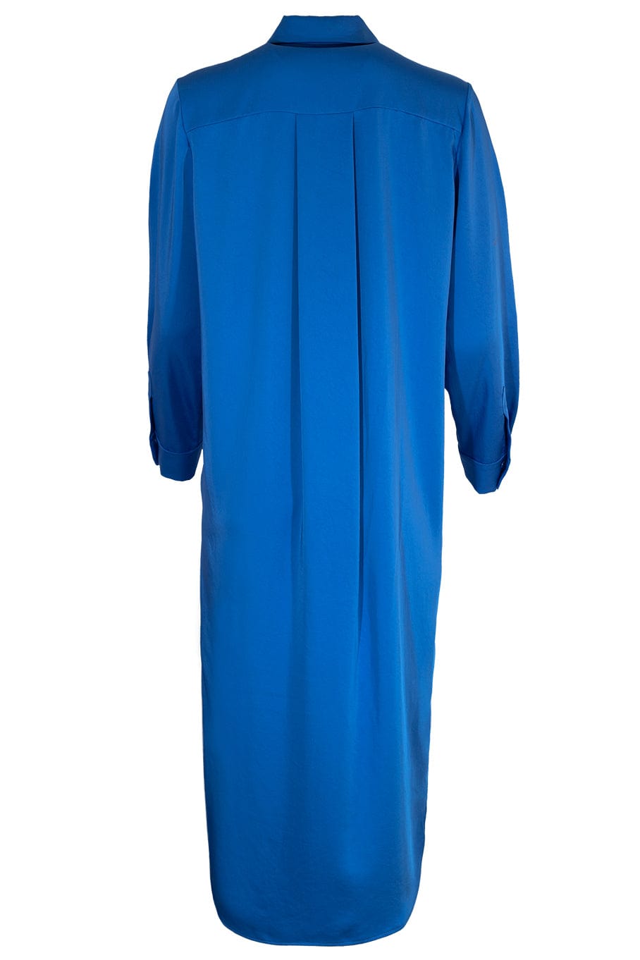 LAPOINTE-Texture Satin Button Dress-